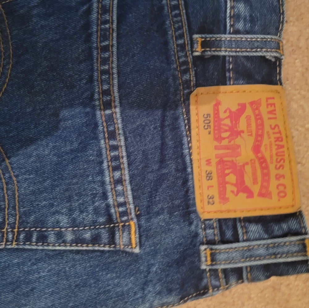 Levi's 505 jeans 38 32